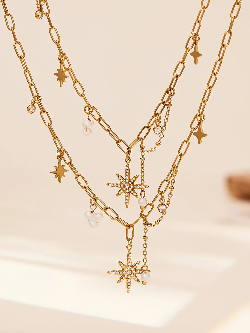 Starburst Charm Necklace