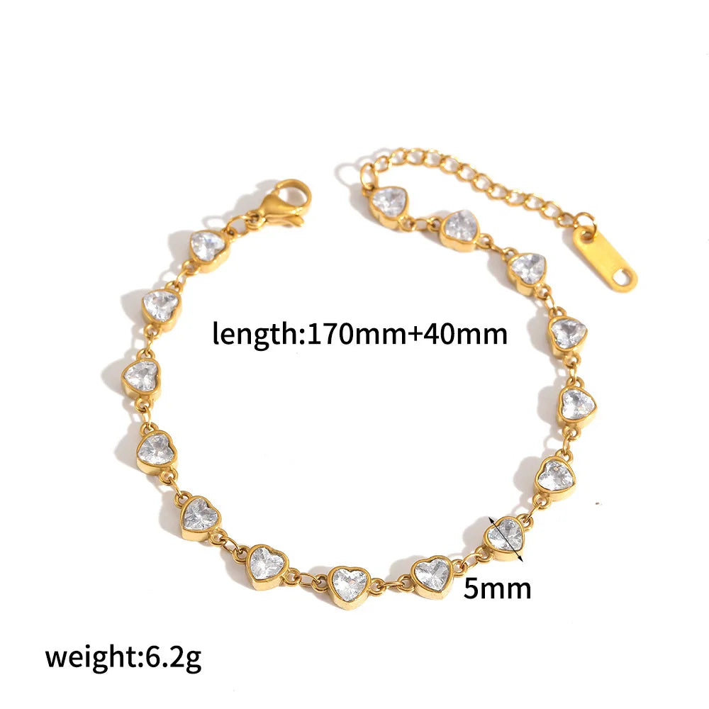 Heart Stackable Bracelet