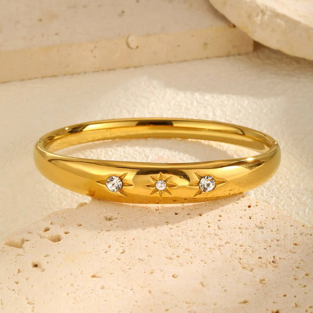 Star Bangle Bracelet