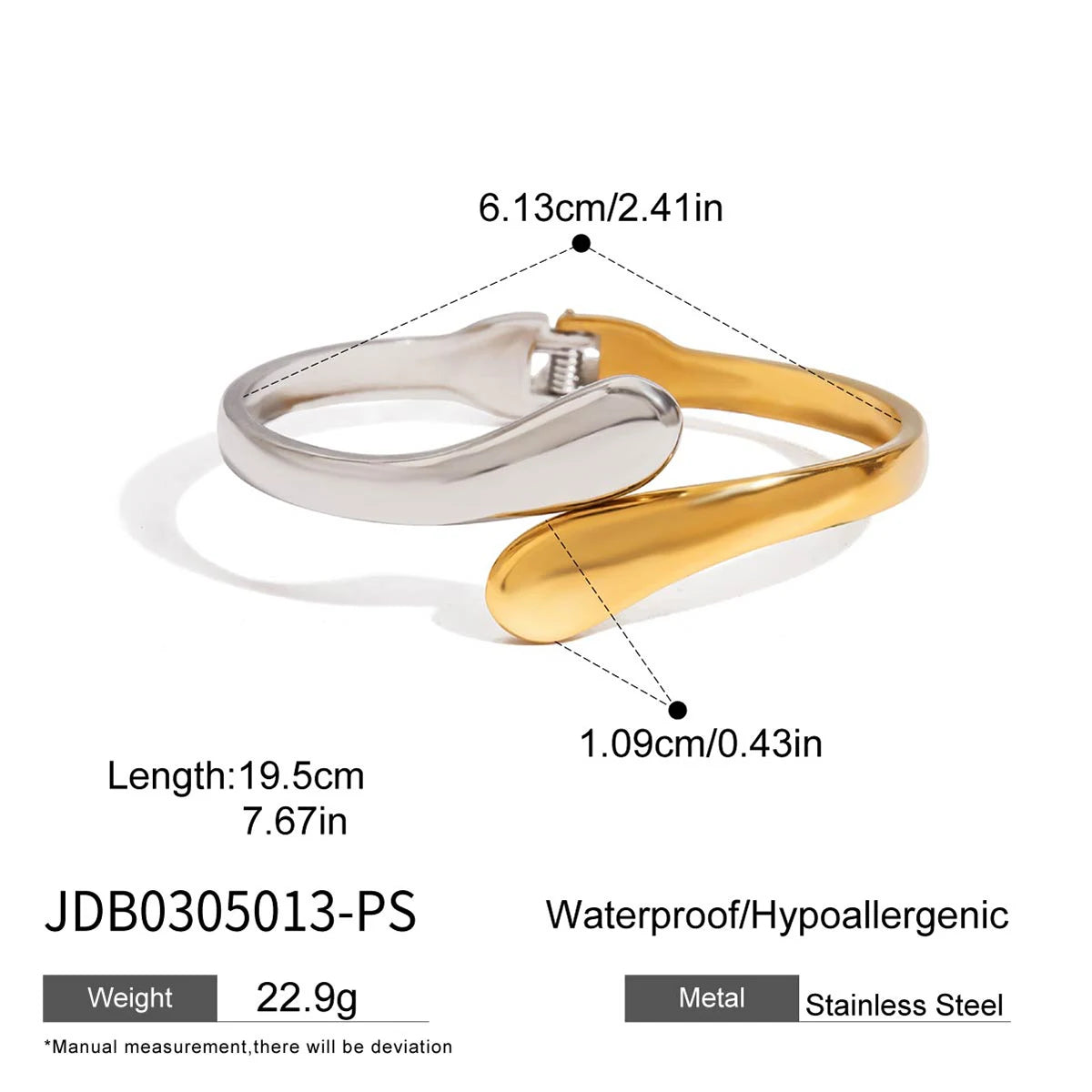 Chunky Bangle Bracelet