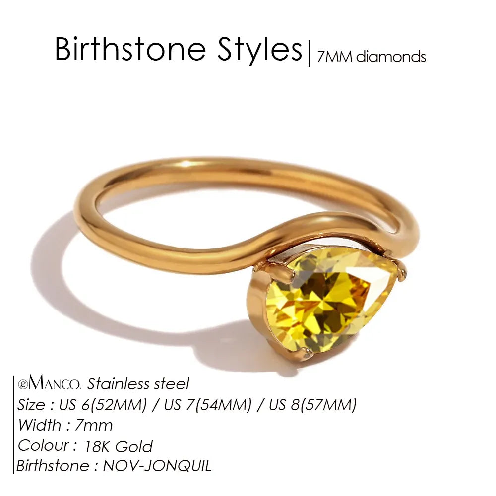 Teardrop Ring