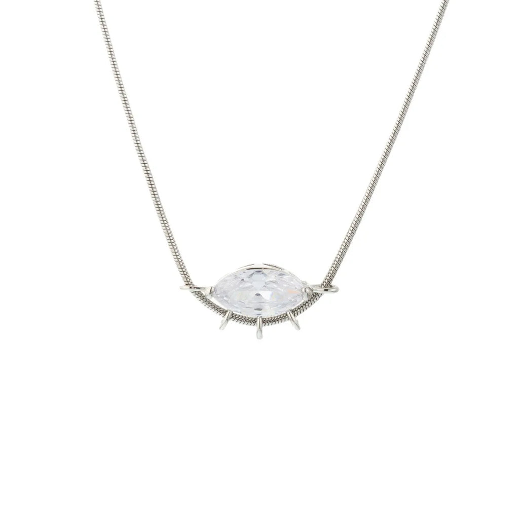 Marquise Pendant Necklace