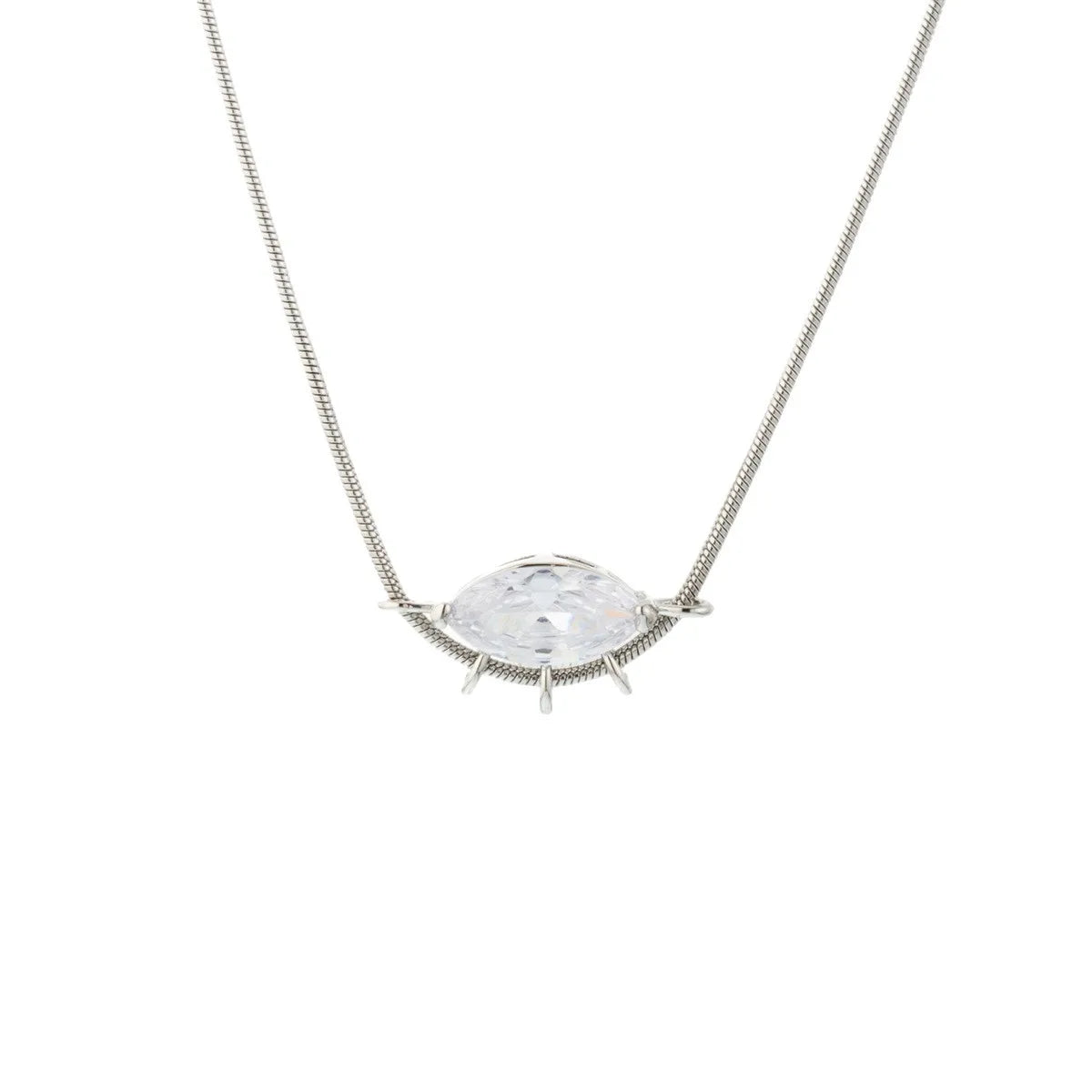 Marquise Pendant Necklace