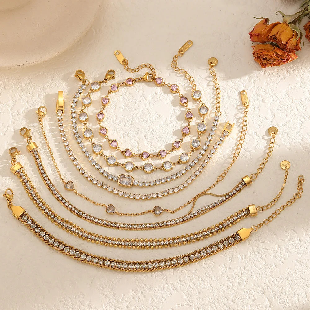 Heart Stackable Bracelet
