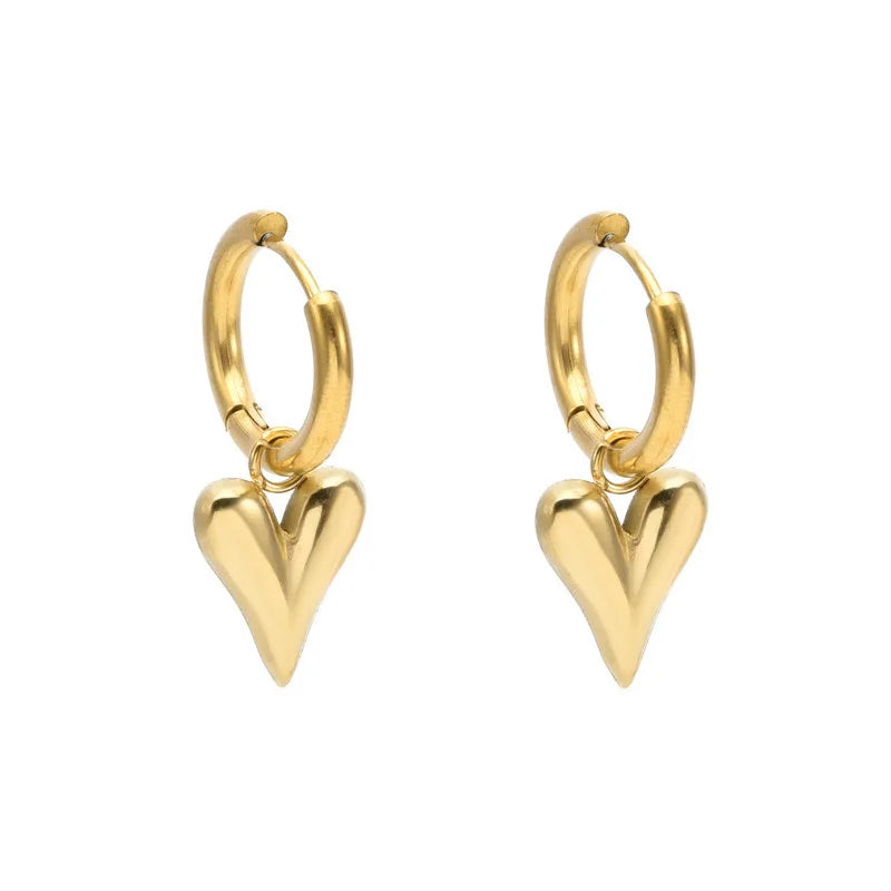 Puffy Heart Earrings