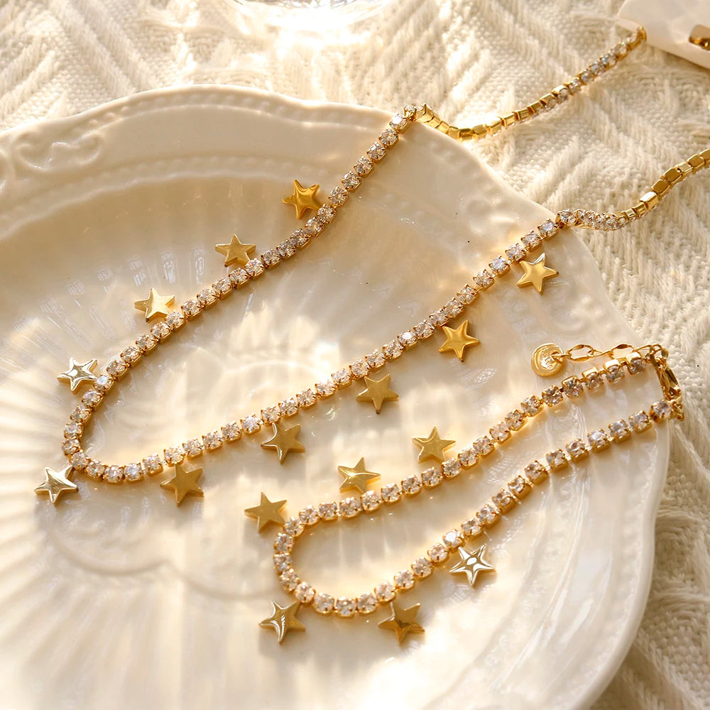 Star Necklace & Bracelet