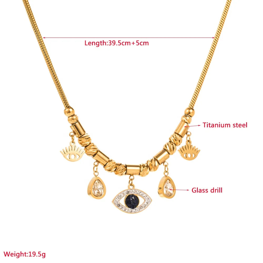 Chunky Charm Necklace