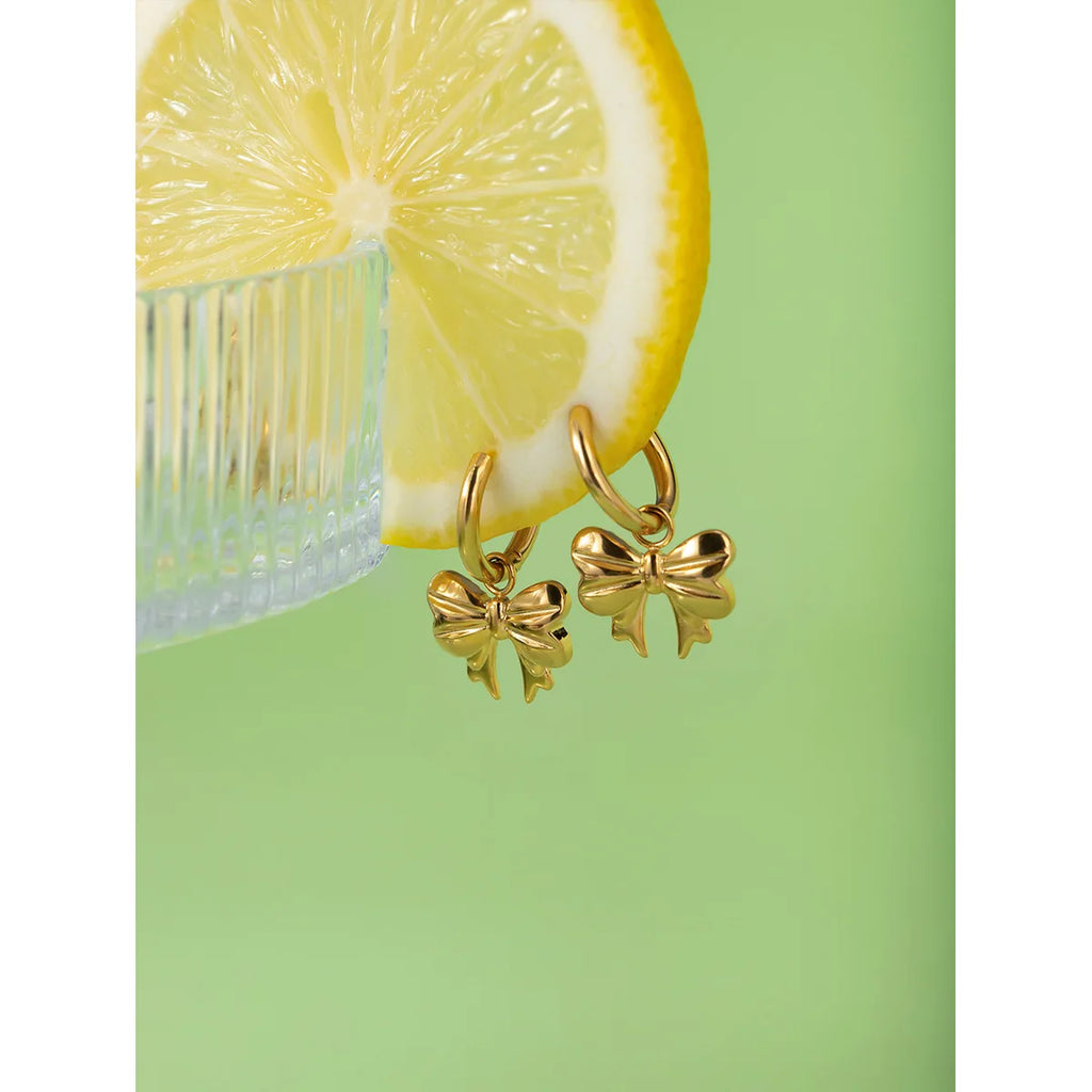 Bow Necklace & Earring