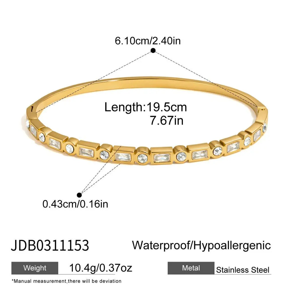 Multicolor Bangle Bracelet