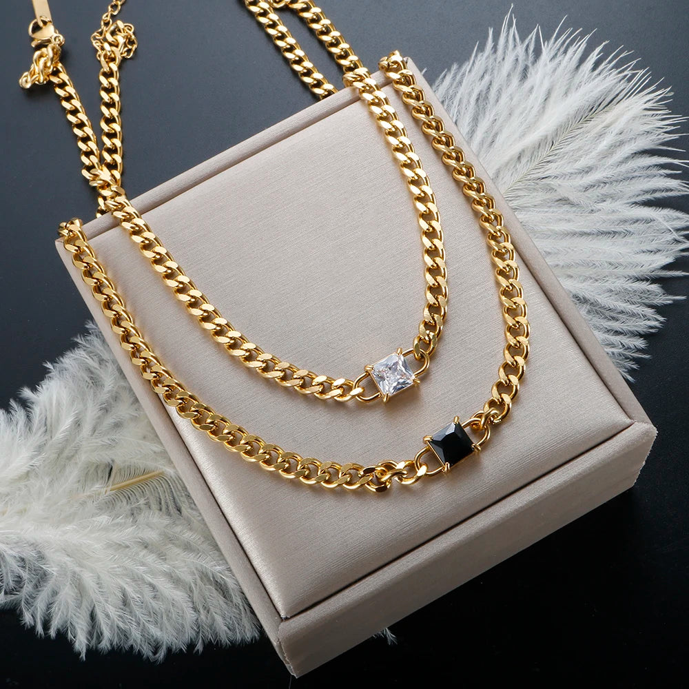 Chain Necklace & Bracelet