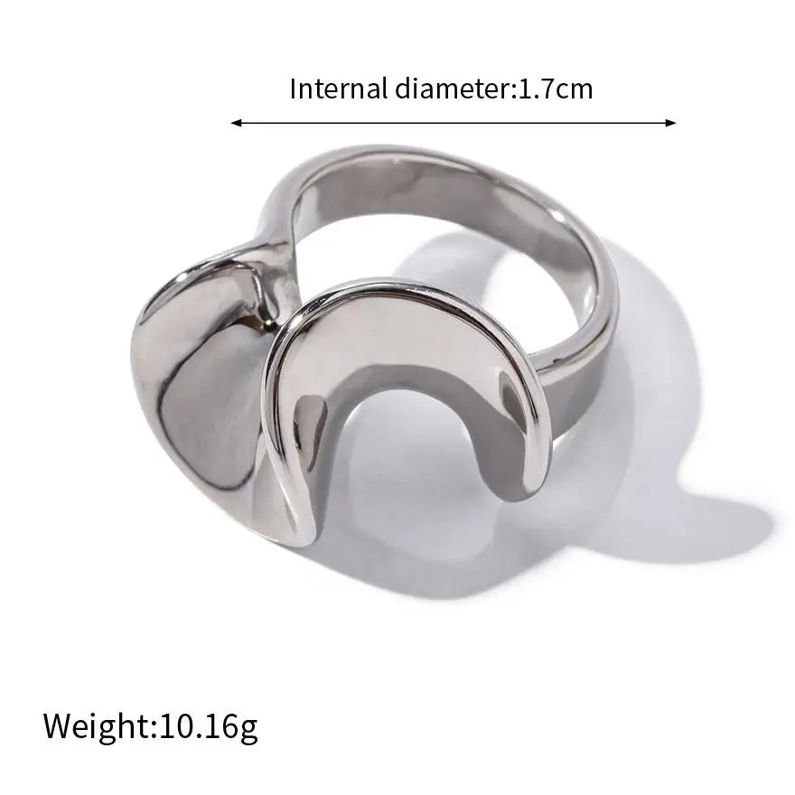 Chunky Gold Statement Ring