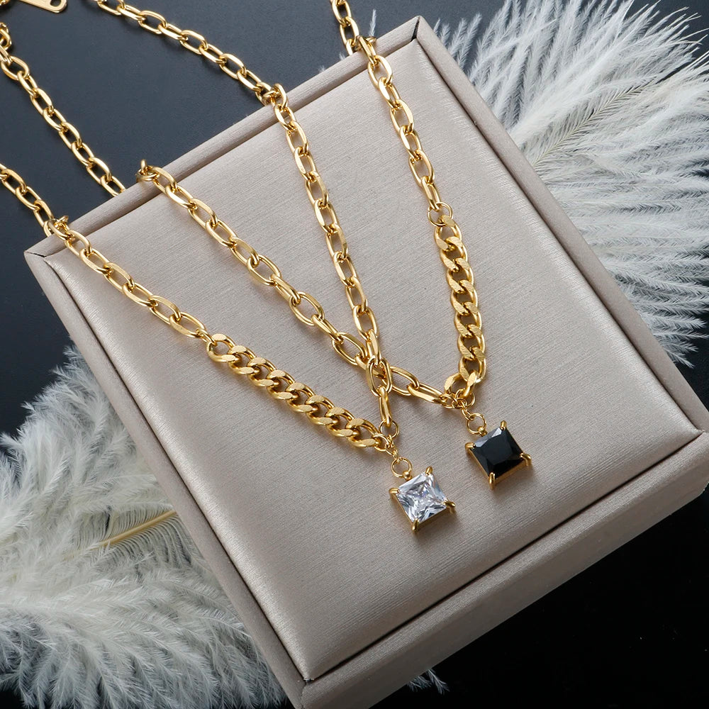 Chain Necklace & Bracelet