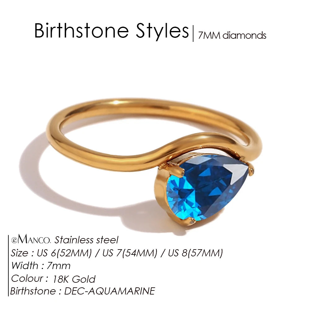 Teardrop Ring