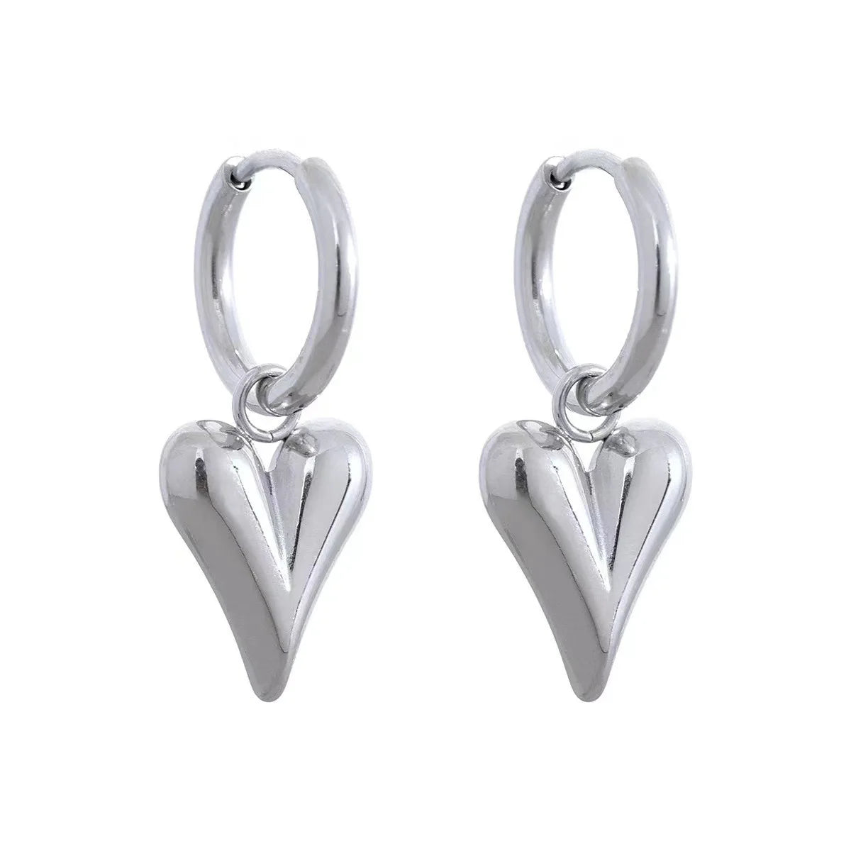 Puffy Heart Earrings