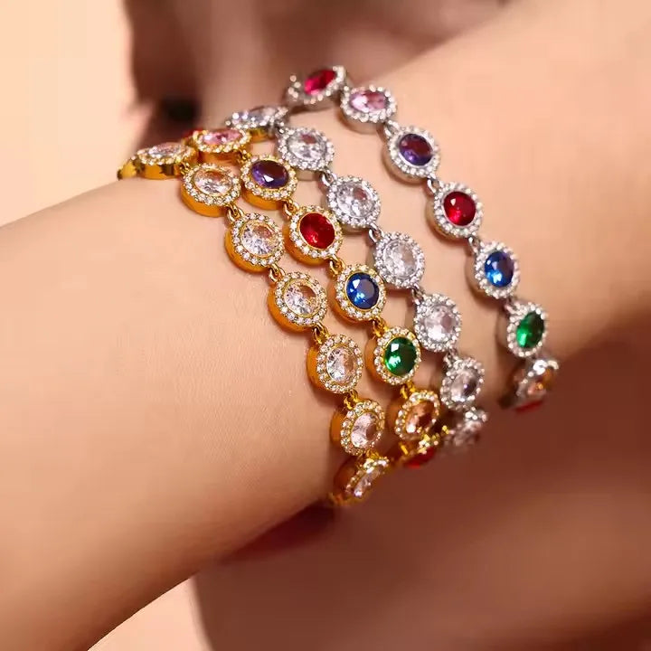 Multicolor Stone Bracelet