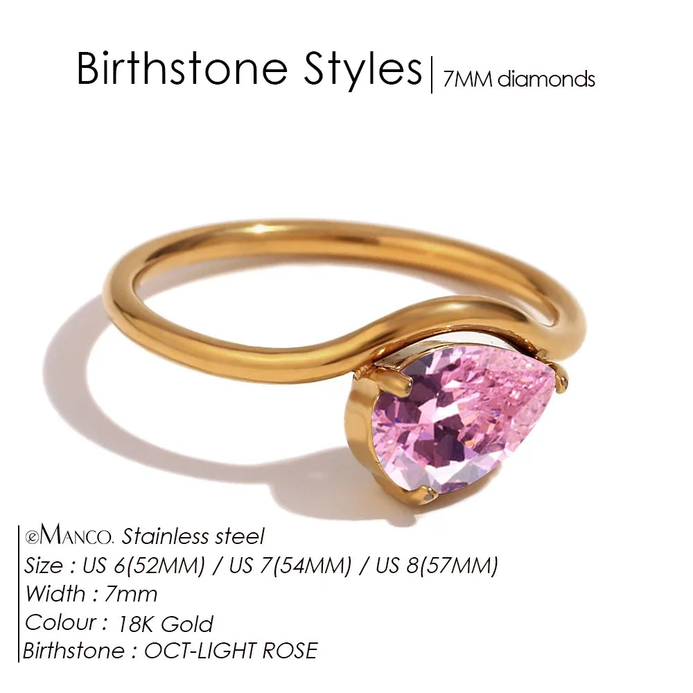 Teardrop Ring