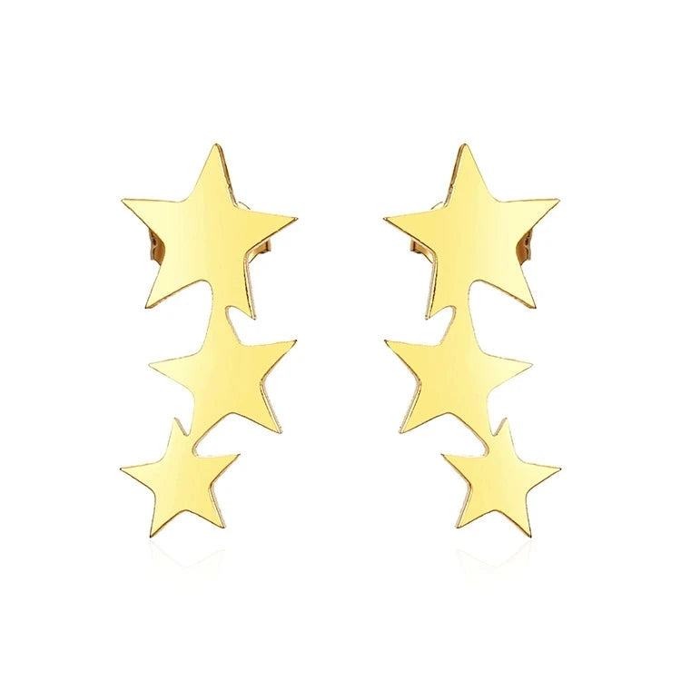 Star Drop Earrings