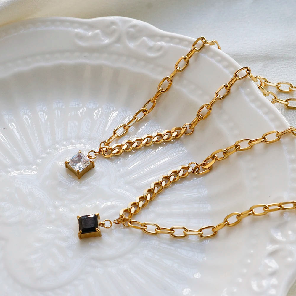 Chain Necklace & Bracelet