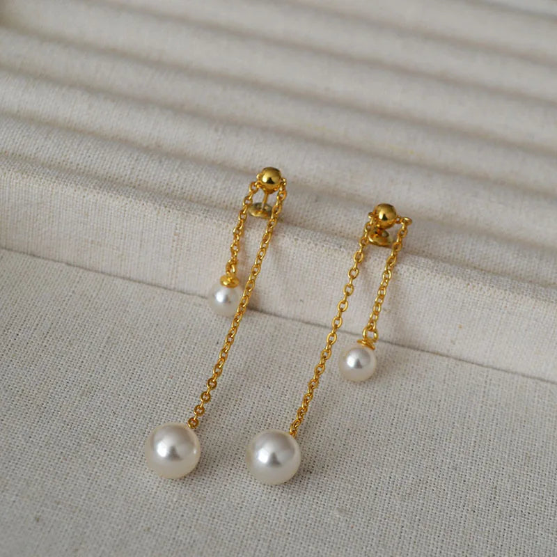 Pearl Drop Earrings