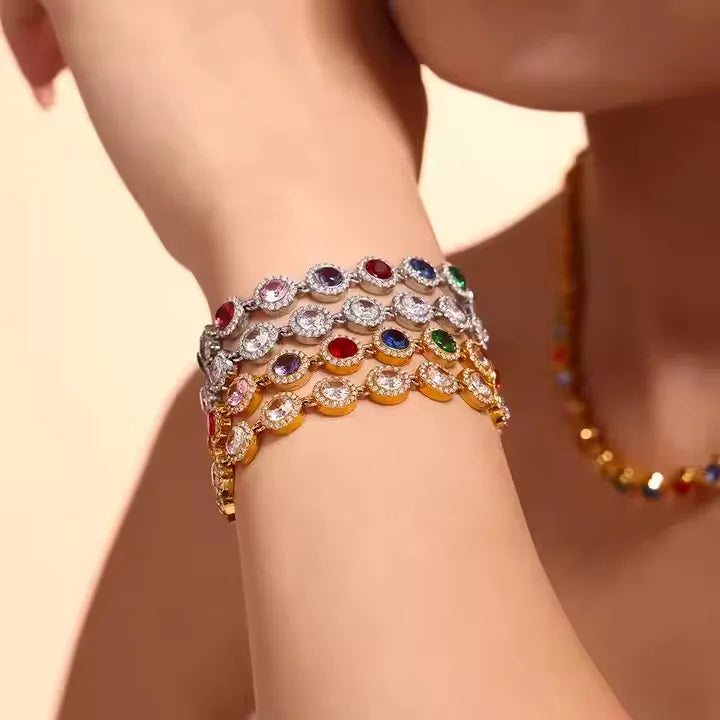 Multicolor Stone Bracelet