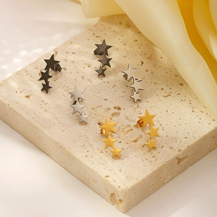 Star Drop Earrings