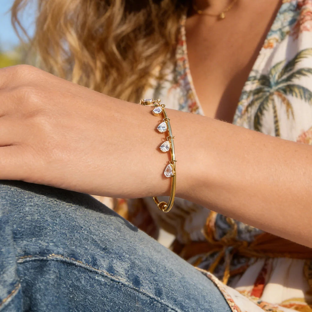 Teardrop Bangle