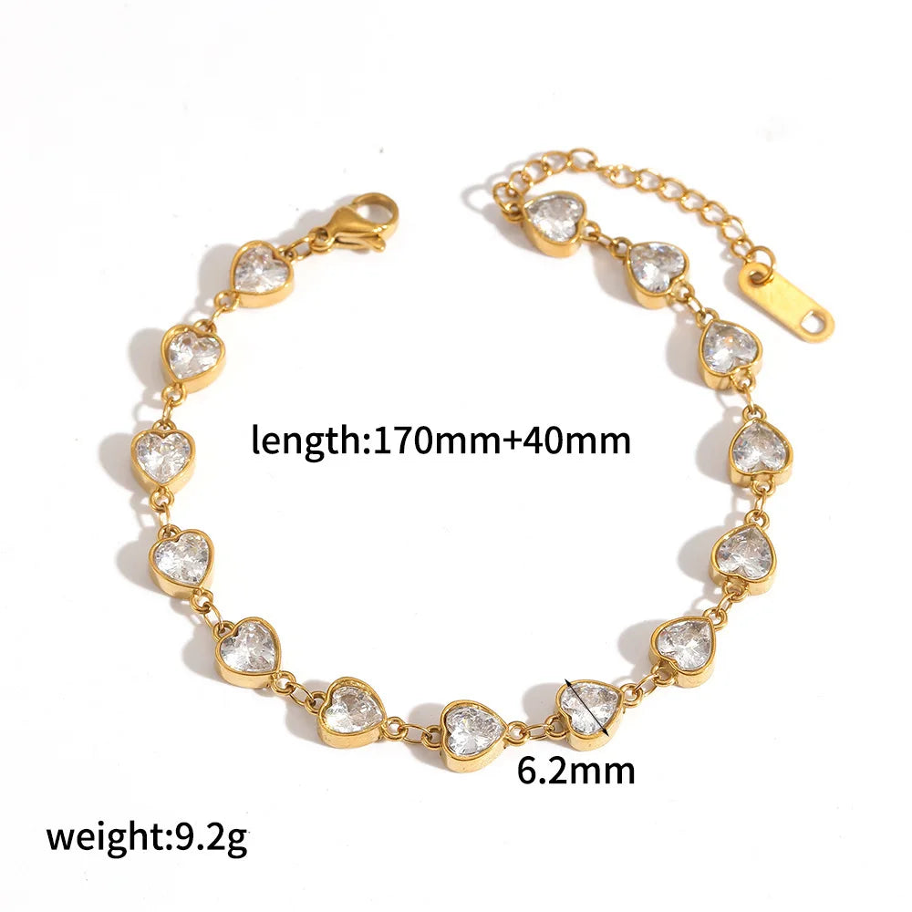 Heart Stackable Bracelet