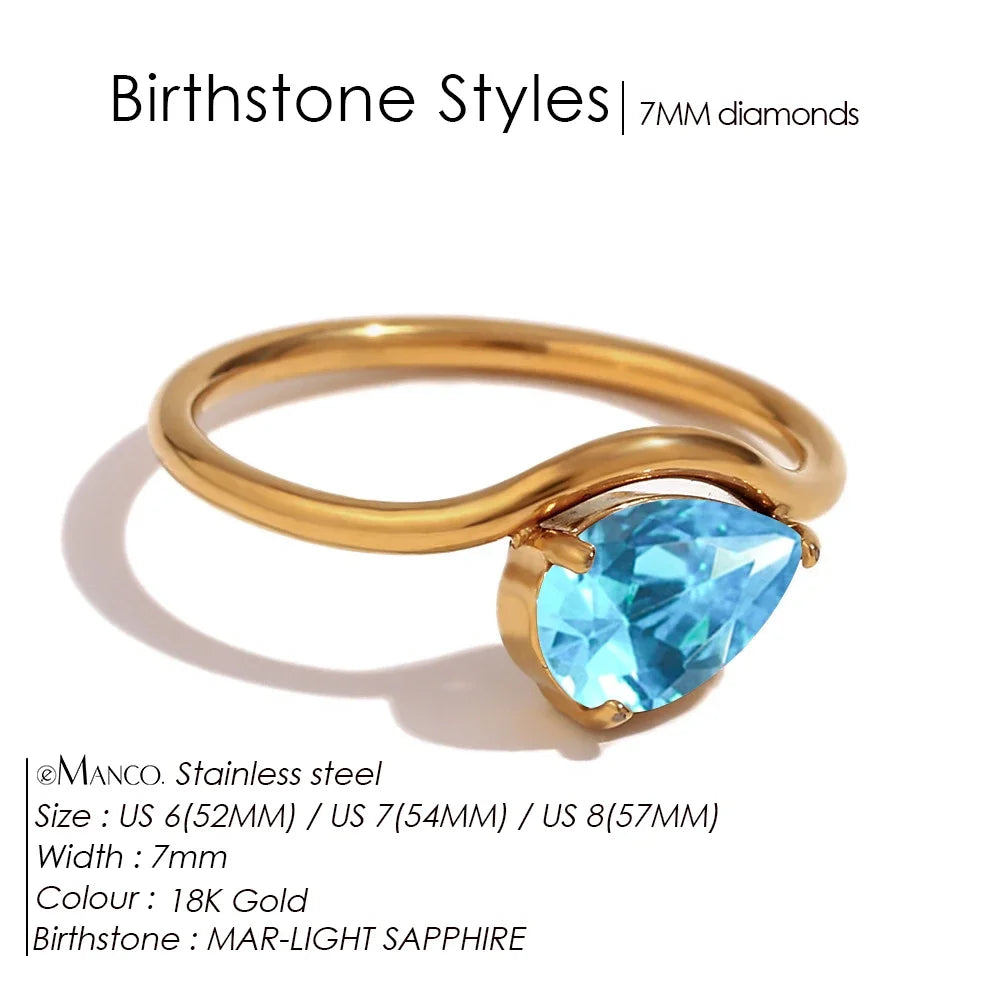 Teardrop Ring