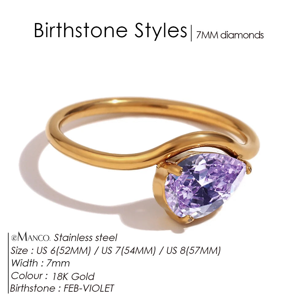 Teardrop Ring