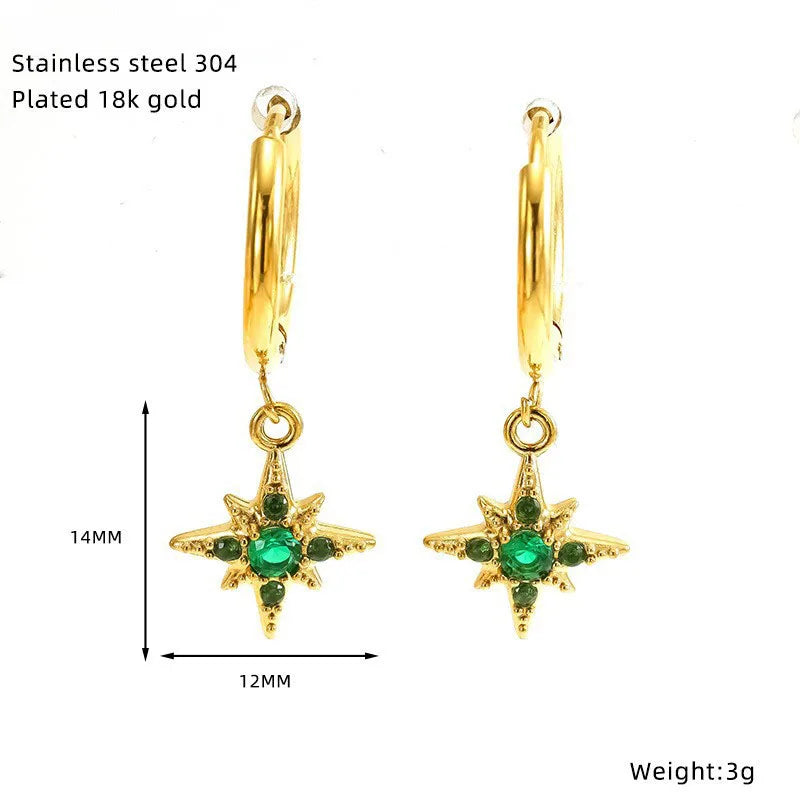 Starburst Drop Earrings