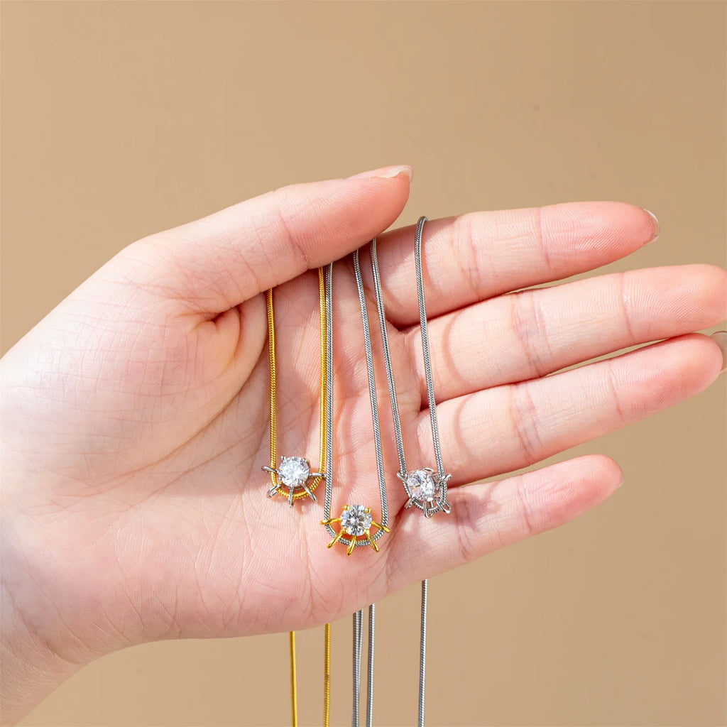 Marquise Pendant Necklace