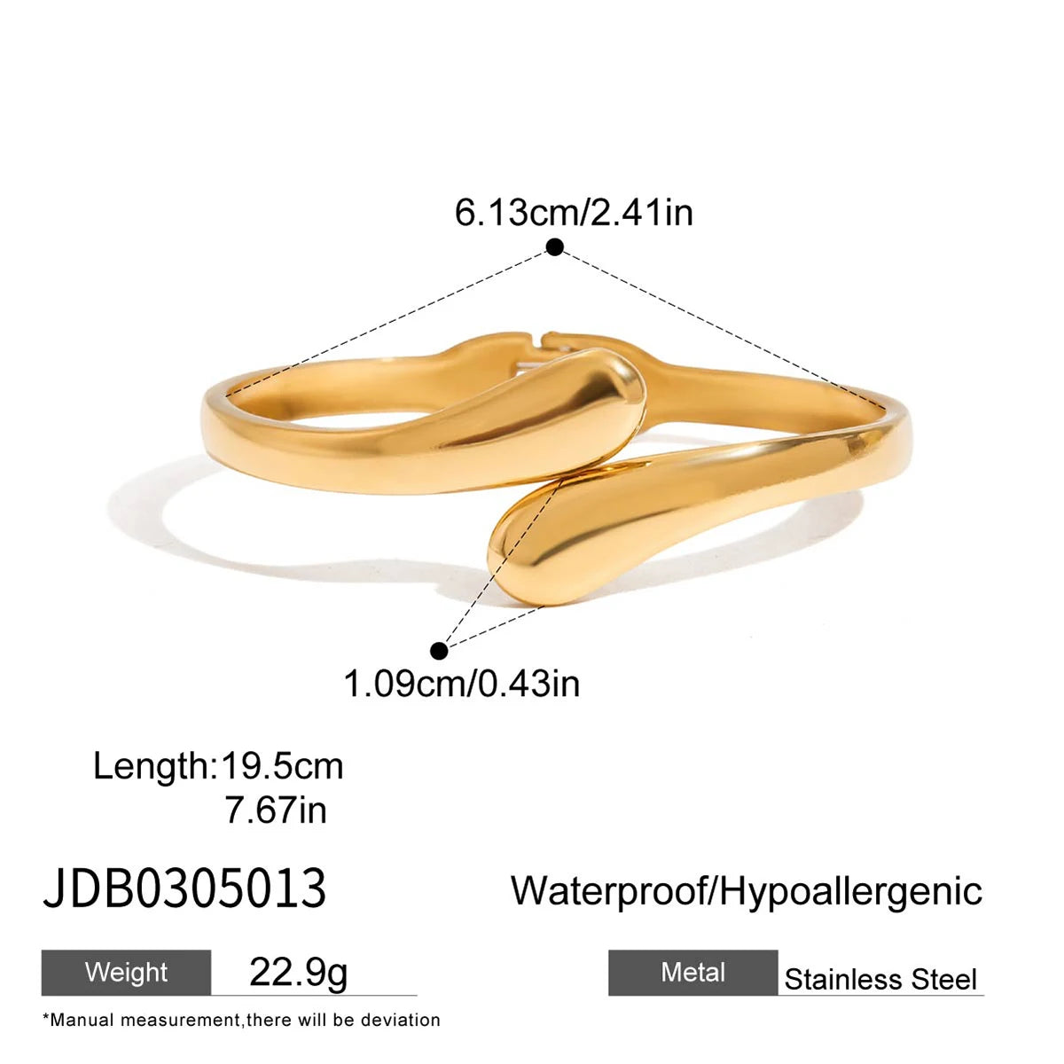 Chunky Bangle Bracelet