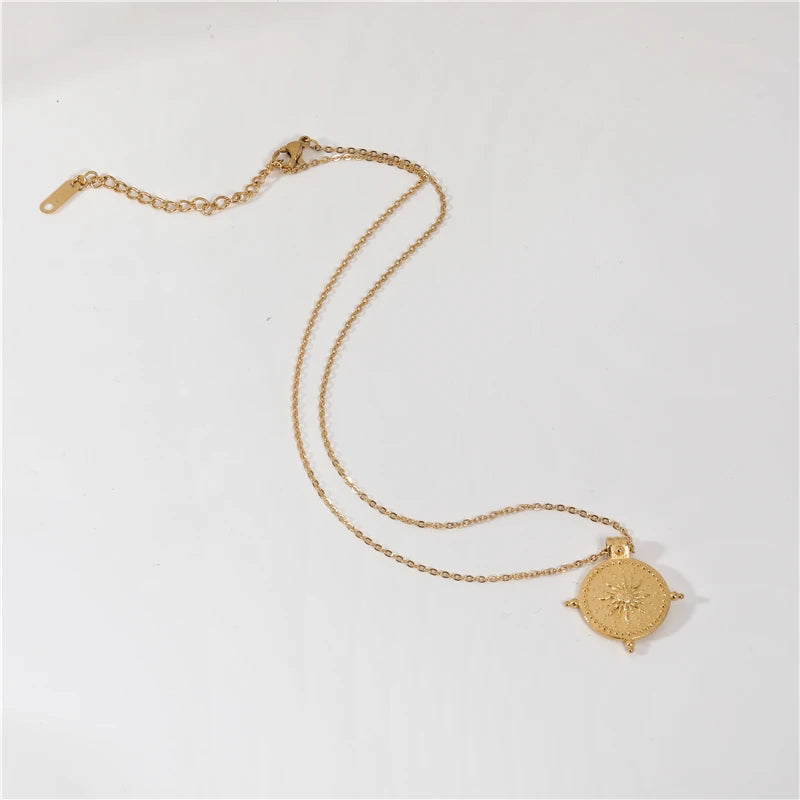 Sun Pendant Necklace