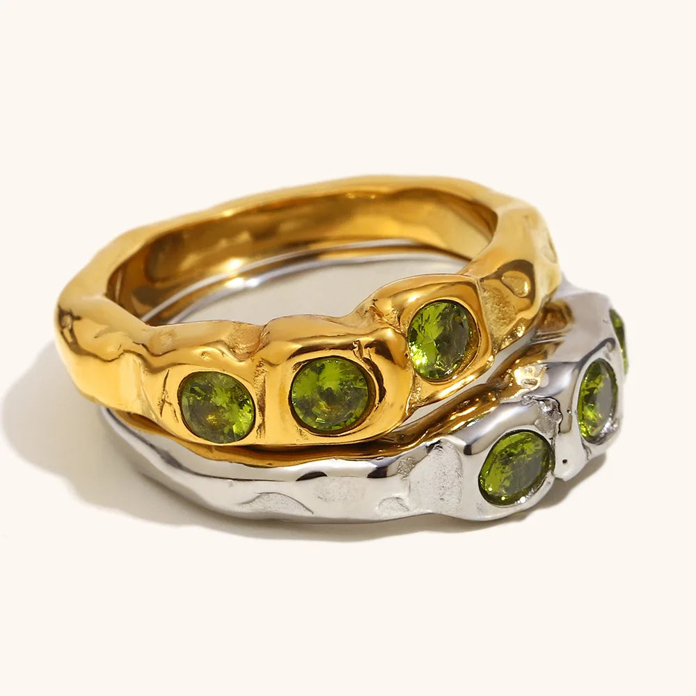Irregular Stone Ring