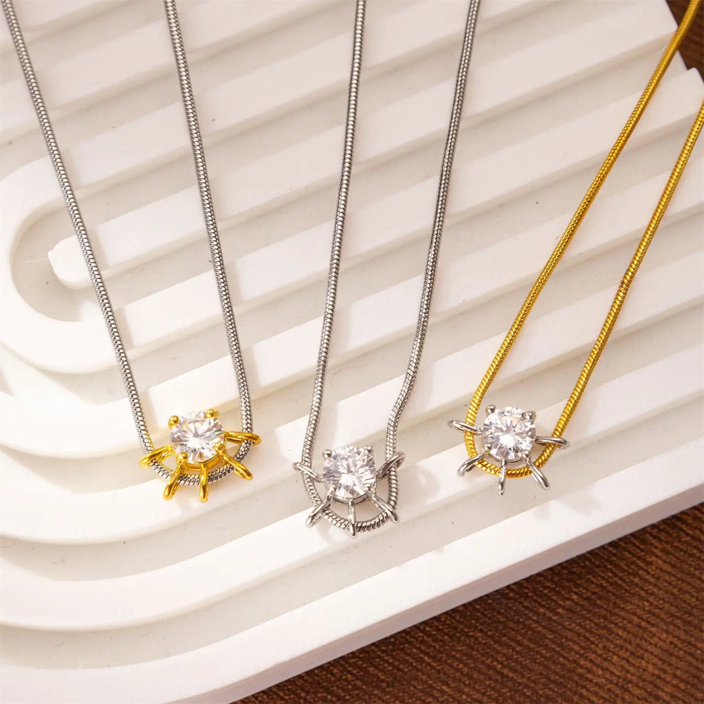 Marquise Pendant Necklace