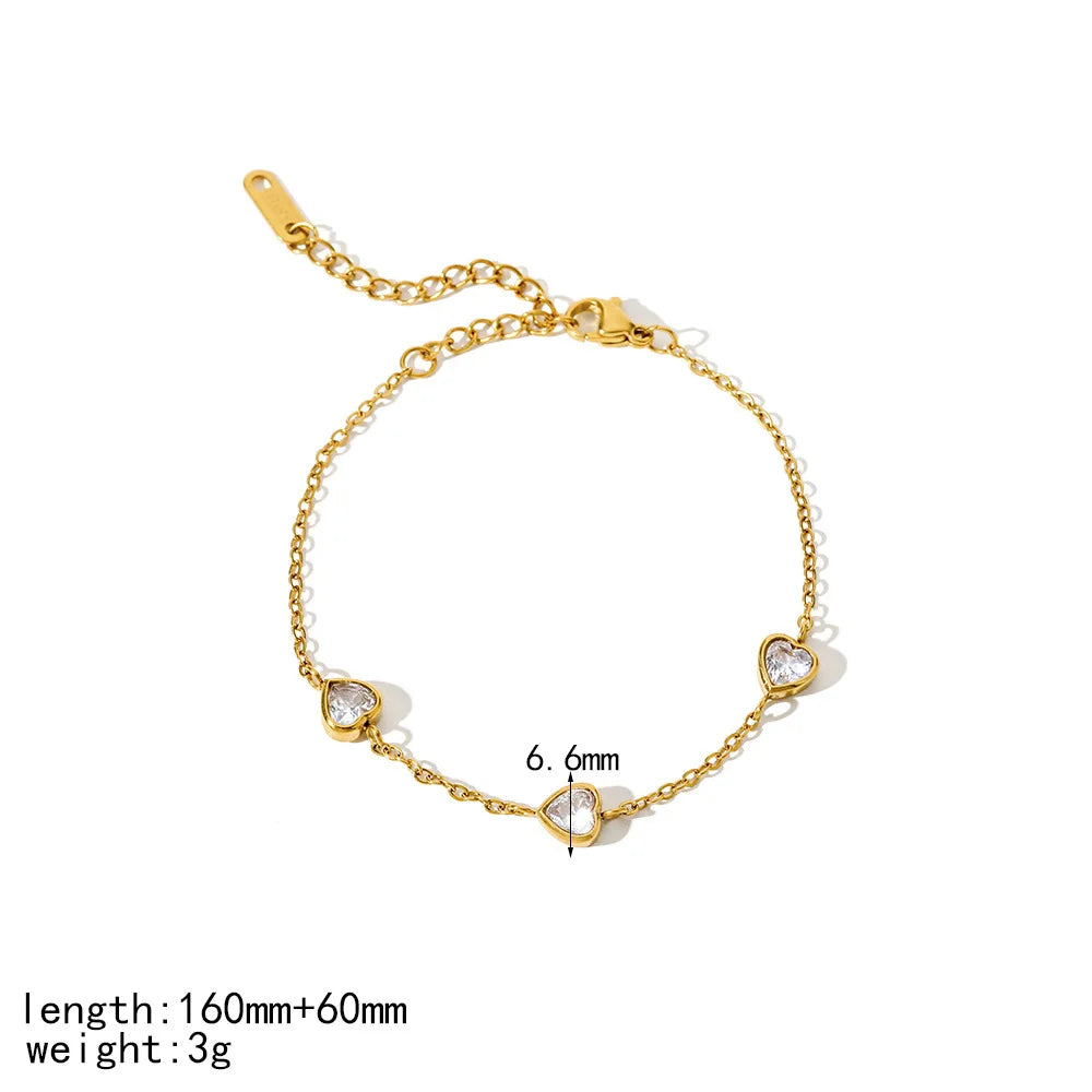Heart Stackable Bracelet