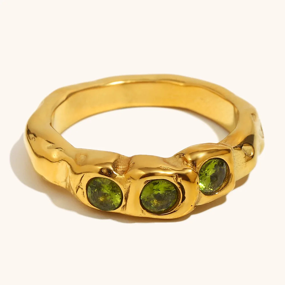 Irregular Stone Ring