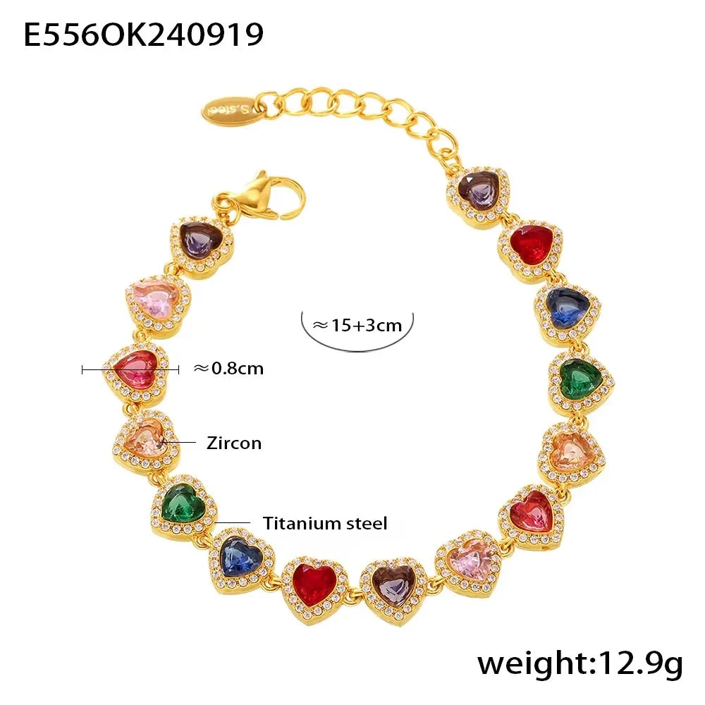 Multicolor Stone Bracelet