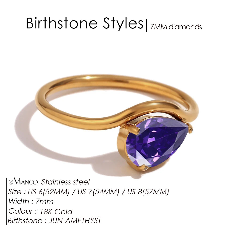 Teardrop Ring