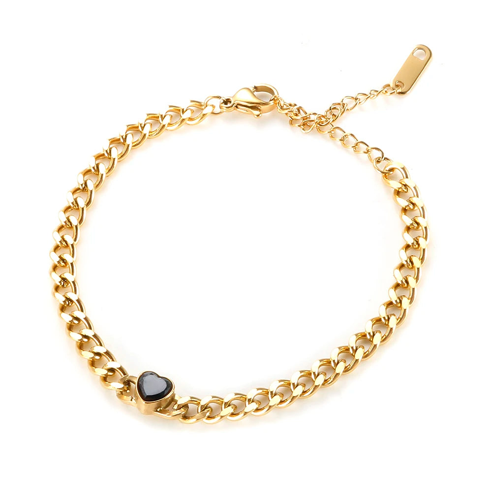 Chain Necklace & Bracelet