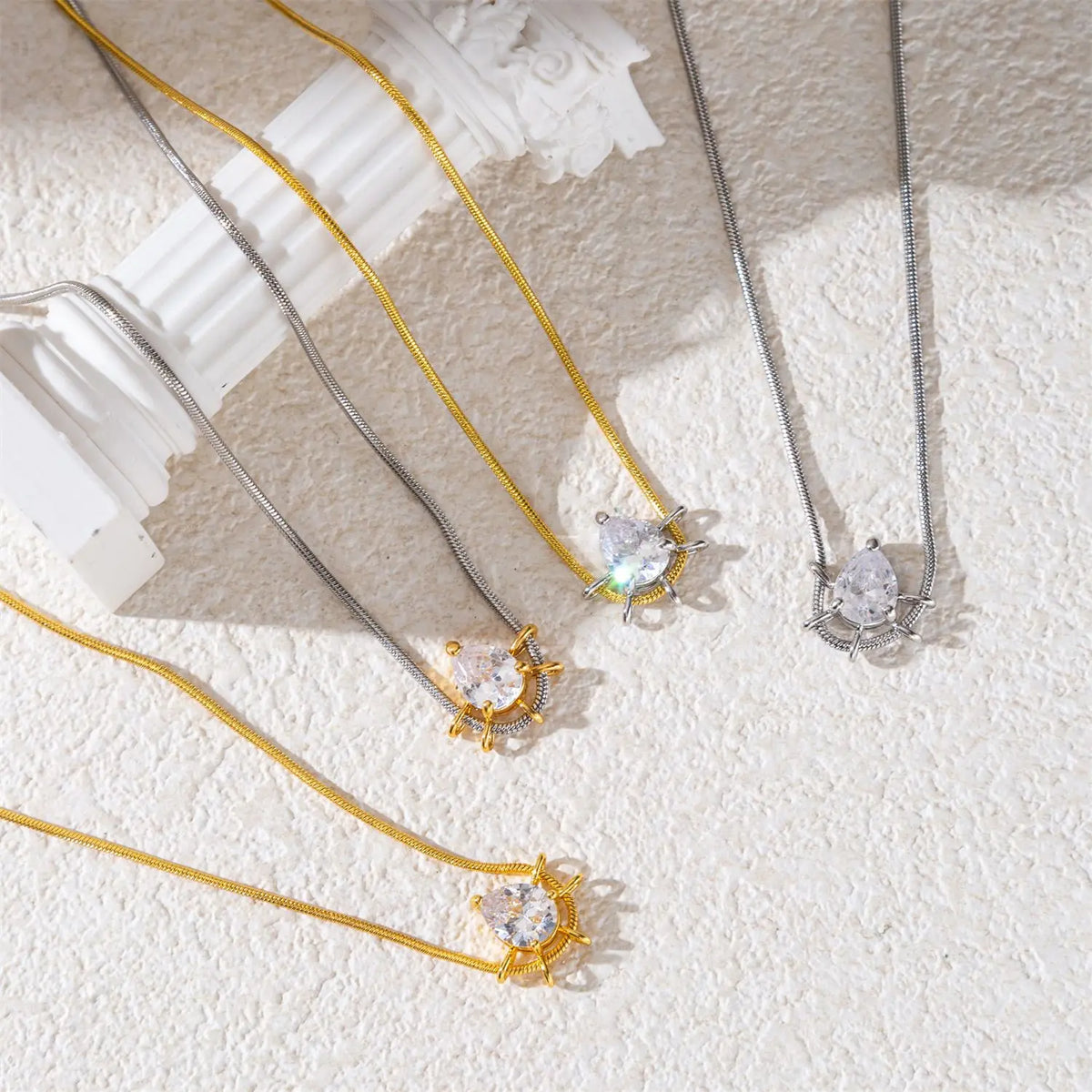 Marquise Pendant Necklace