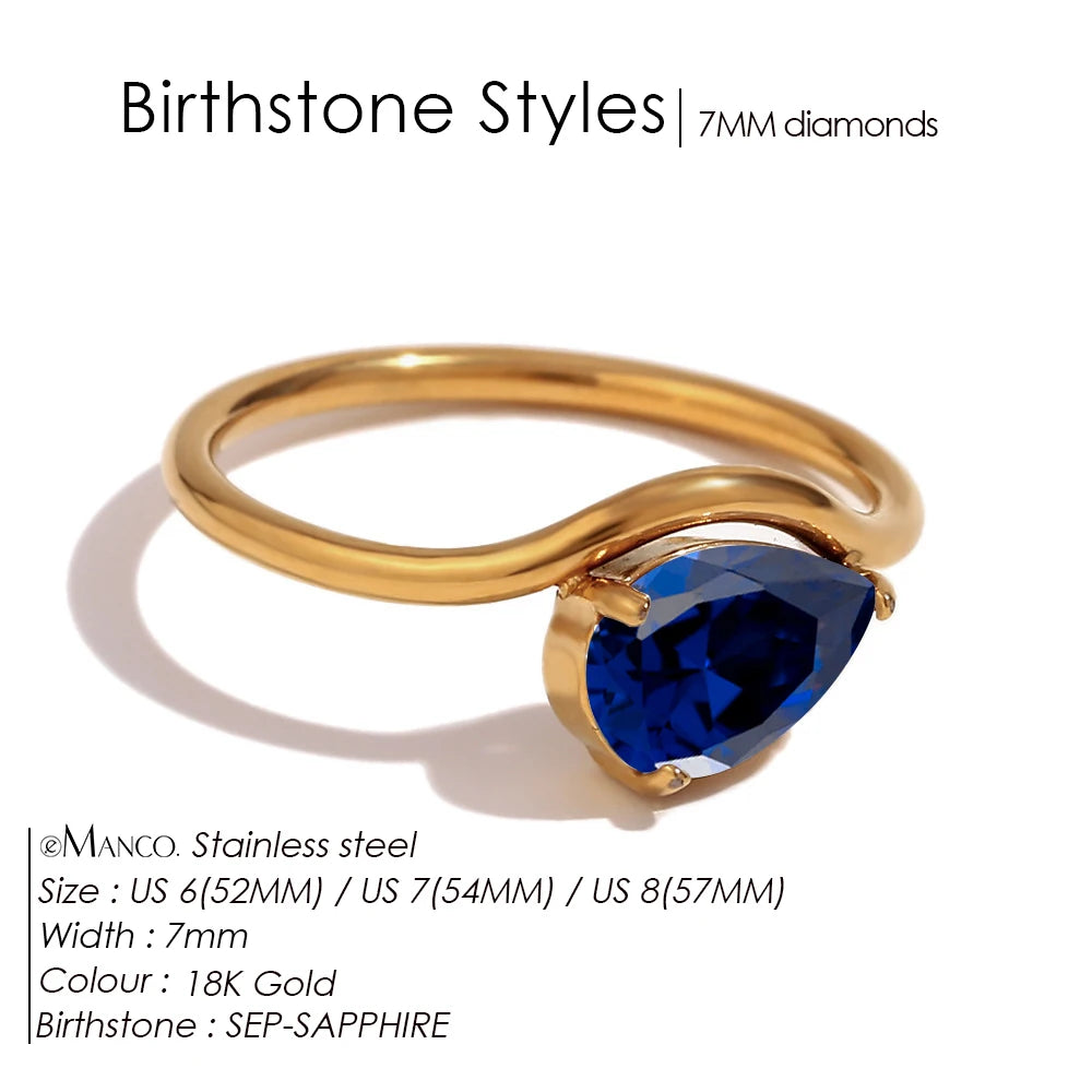 Teardrop Ring