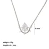 Marquise Pendant Necklace