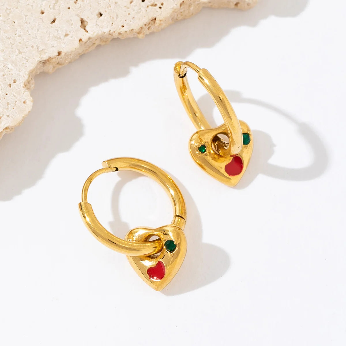Heard Dangle Earring
