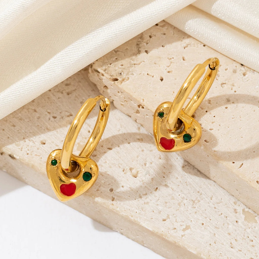 Heard Dangle Earring