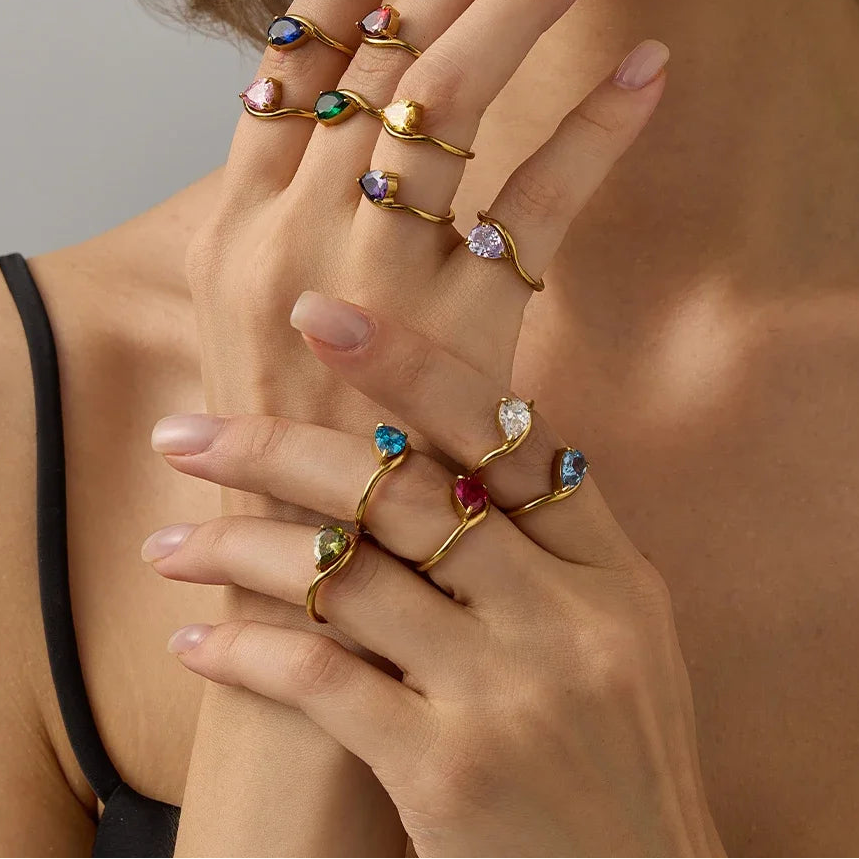 Teardrop Ring