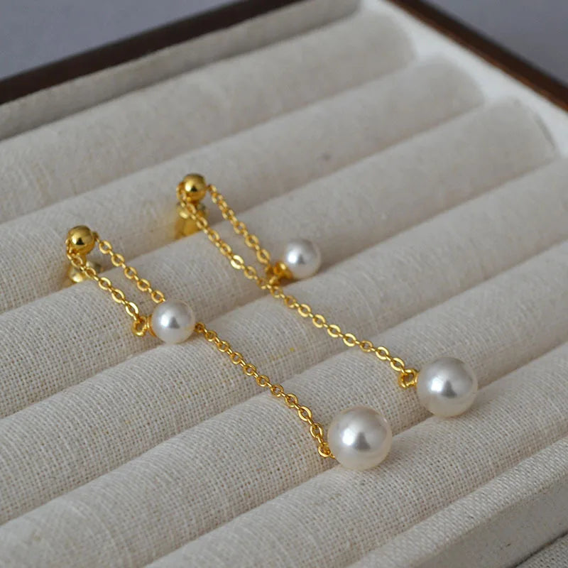 Pearl Drop Earrings