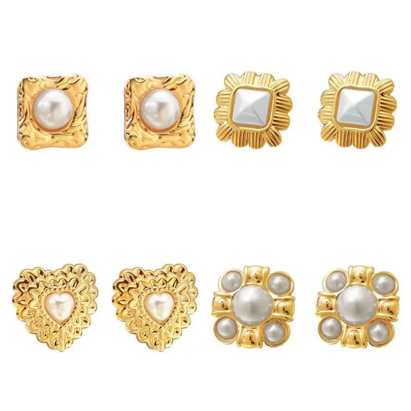 Pearl Stud Earring