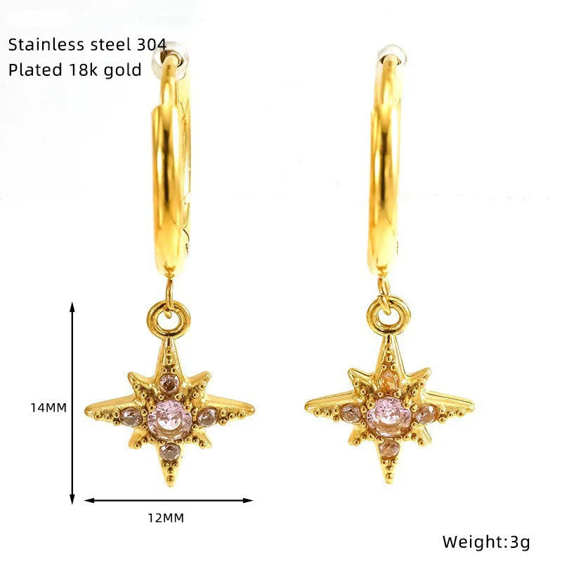 Starburst Drop Earrings