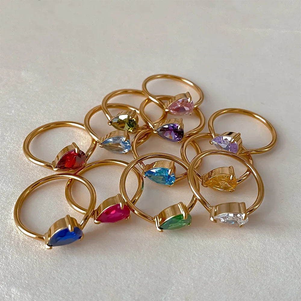 Teardrop Ring